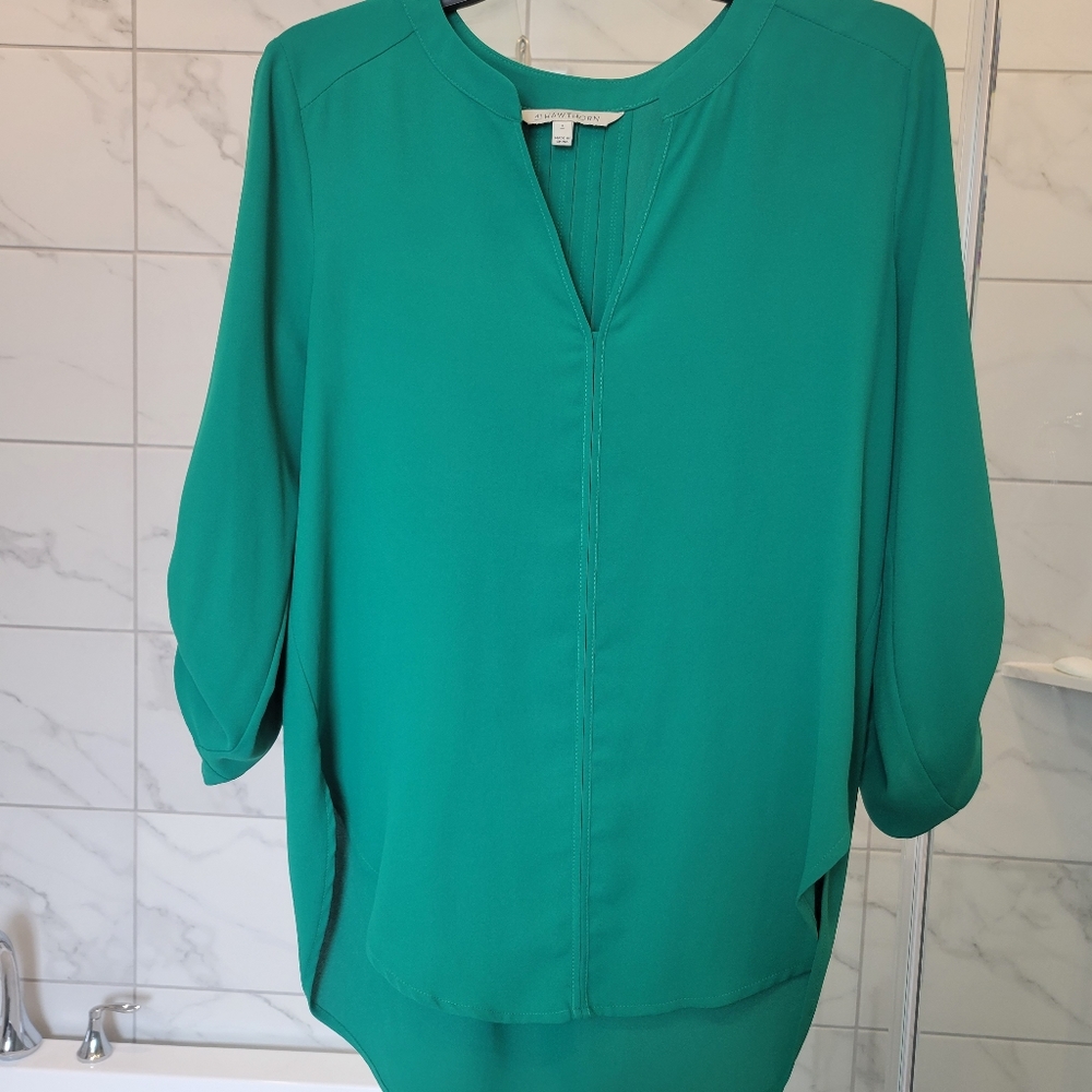 Karrie split neck high low - Picture 3 of 4